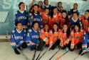 Kashmir women togetherly formed the first Indian women ice hockey team.